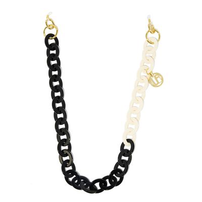 Gold-Plated Charm Acetate Glasses Chain from Linda Farrow