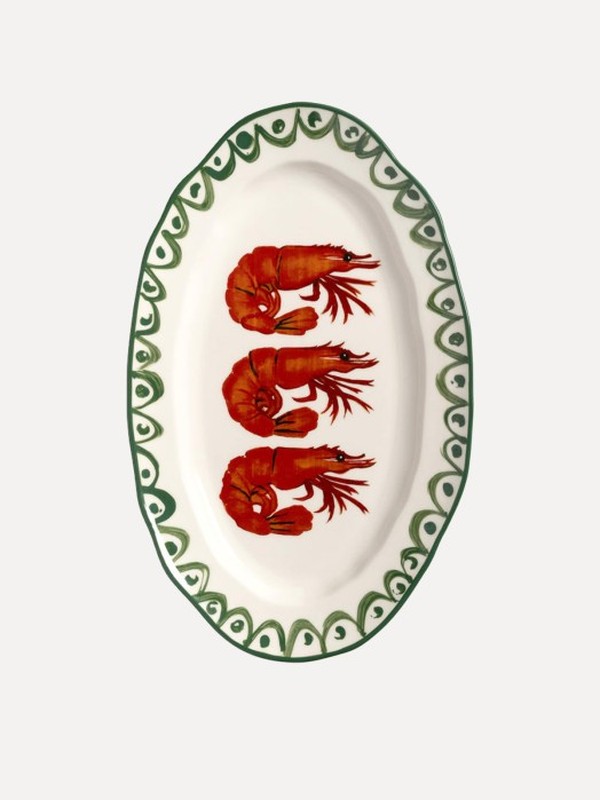 Prawn Ceramic Platter