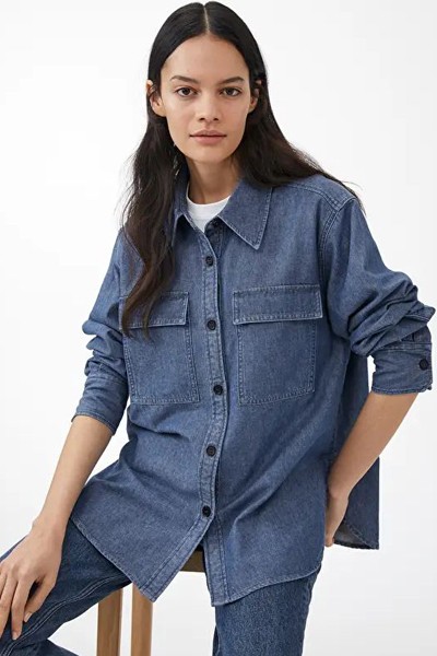 Organic Cotton Denim Overshirt from Arket