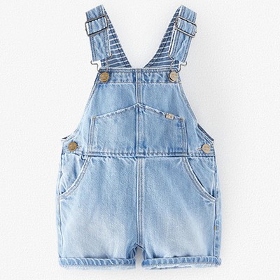 Short Denim Dungarees