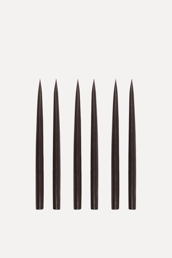 Set Of 6 Danish Taper Candles from Rebecca Udall