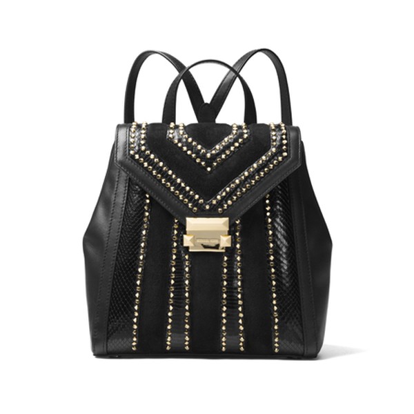 Whitney Mixed-Media Backpack