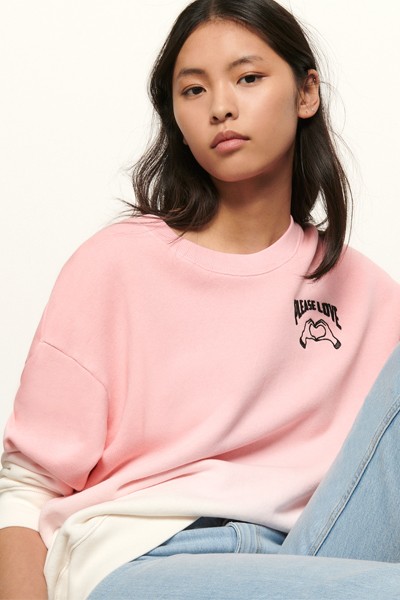 Embroidered Gradient Sweatshirt from Sandro