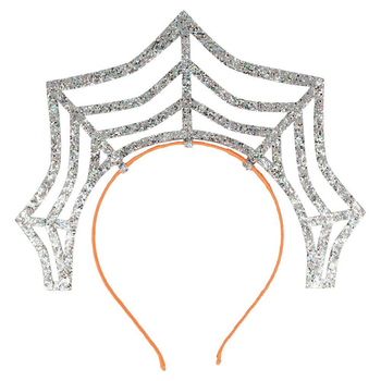 Silver Cobweb Headband from Meri Meri