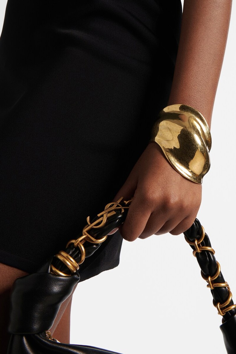 High Armour Cuff Bracelet from Saint Laurent