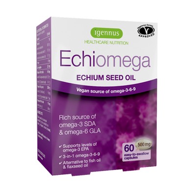 Echiomega 500mg 60 Capsules from Igennus