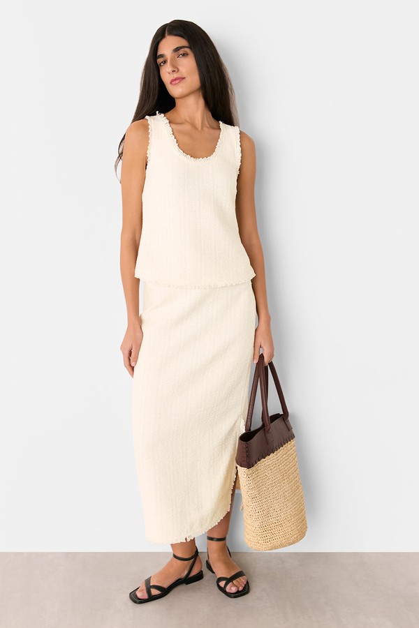 Lucie Boucle Pencil Midi Skirt from Whistles