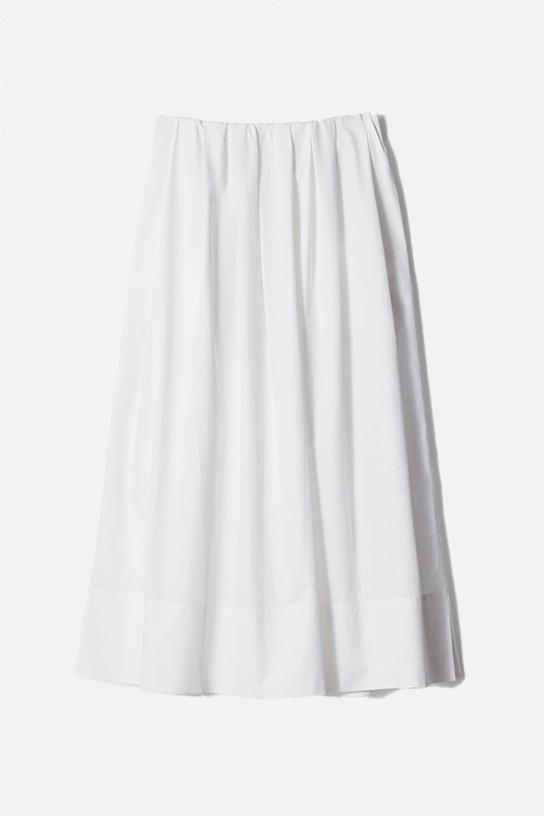 A-Line Midi Skirt