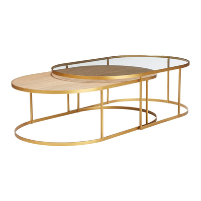 Set Of Two Lutwidge Nested Coffee Tables from OKA