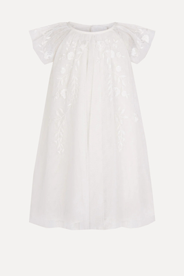 Baby Amelia Net Embroidered Dress  from Monsoon