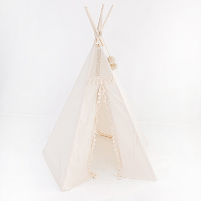 Boho Play Tent With Tassels from MiniCamp