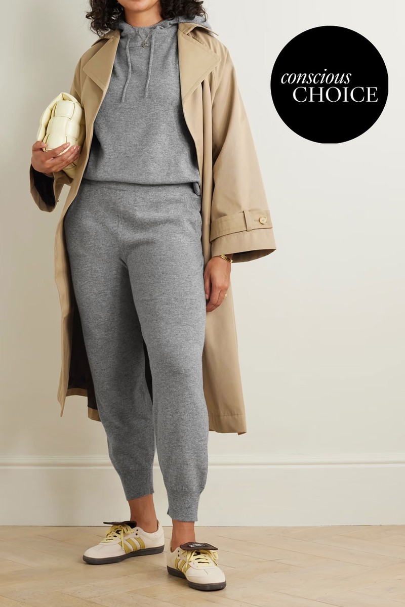 Cashmere Hoodie & Track Pants Set from Allude