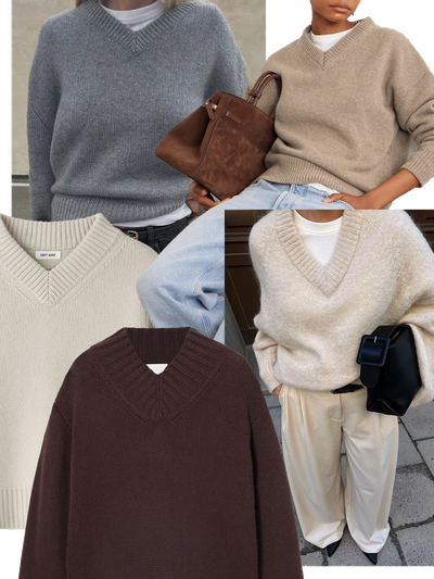 The Round Up: V-Neck Knits