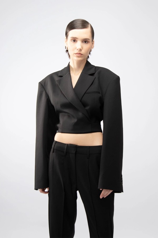 Sora Cropped Blazer