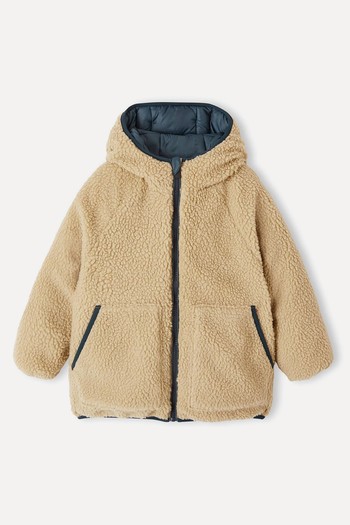 Reversible Hooded Jacket from Vertbaudet