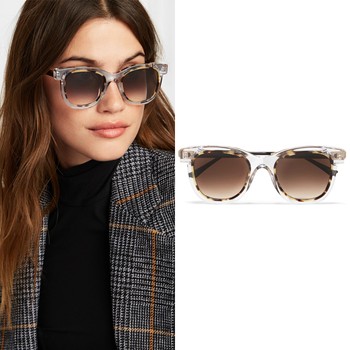 Cat-Eye Tortoiseshell Sunglasses from Theirry Lasry