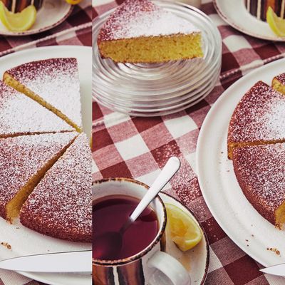 Semolina Cake With Lemon & Fennel