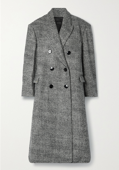 Lojimiko Oversized Double-Breasted Wool Coat from Isabel Marant