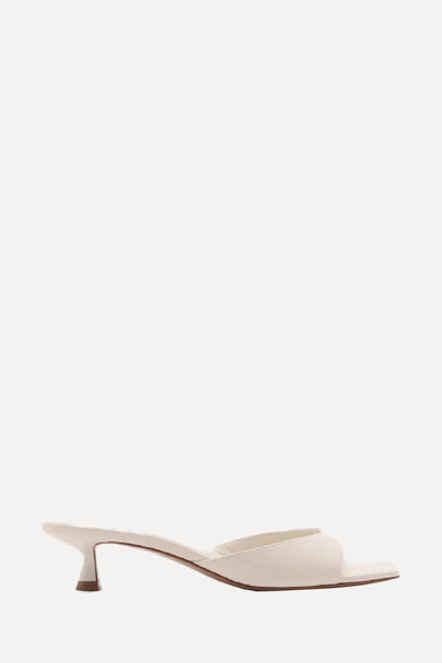 Heel Non-Structured Sandals from Mango