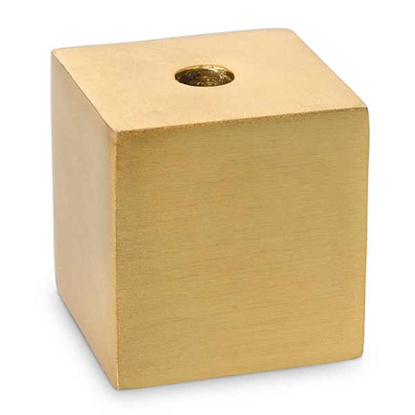 Square Brass Pen Holder from Oliver Bonas