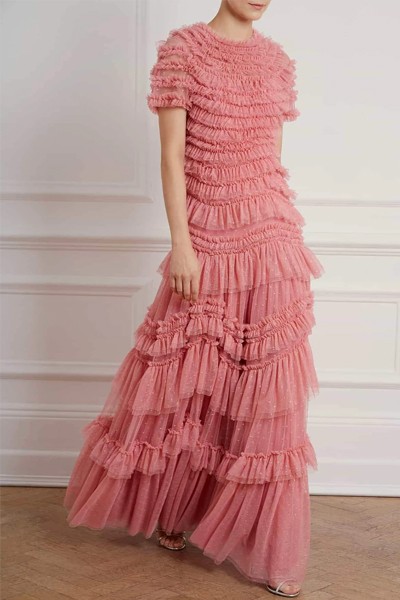 Wild Rose Ruffle Gown from Needle & Thread