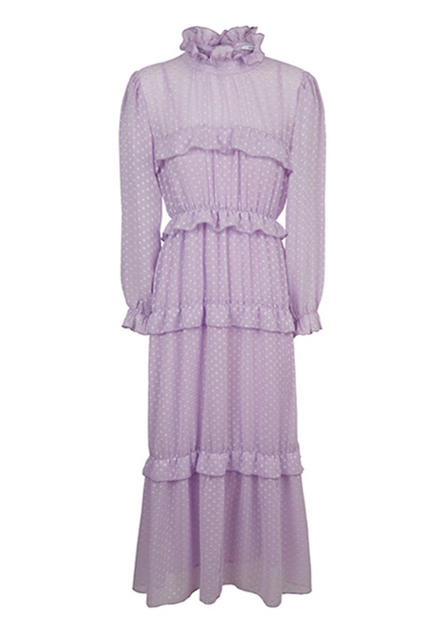 Ines Lilac Maxi Dress