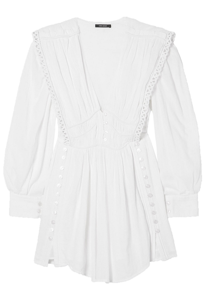 White Mini Dress from Isabel Marant