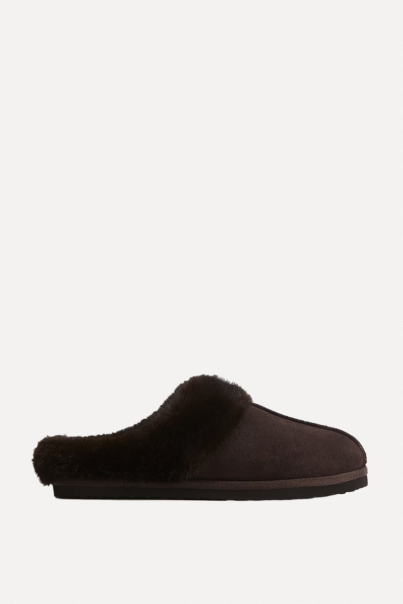 Warm-Lined Slippers