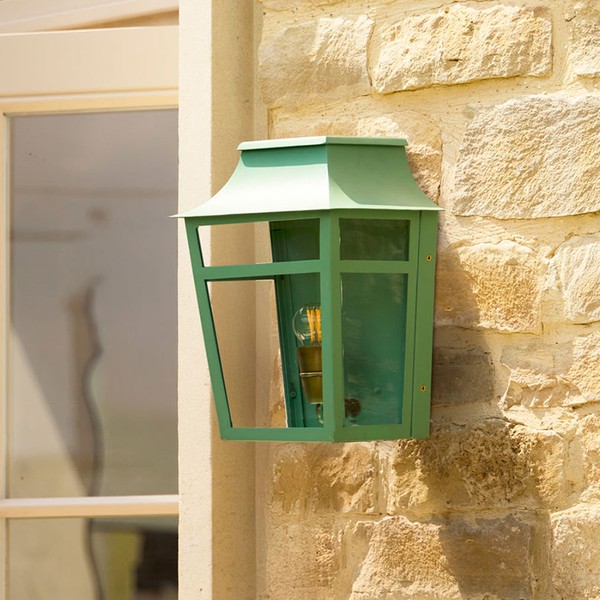 Majorelle IP44 Wall Lantern from Pooky
