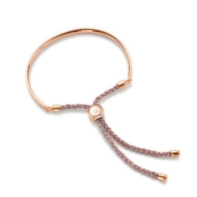 Fiji Friendship Bracelet in Rose Gold Metallica