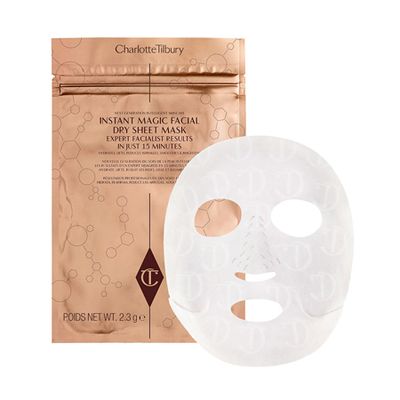 Revolutionary Instant Magic Facial Dry Sheet Mask from Charlotte Tilbury