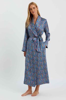 Tropical Prince Silk Dressing Gown from Bonsoir
