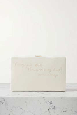 'I Carry Your Heart' Clutch, £450 | Anya Hindmarch