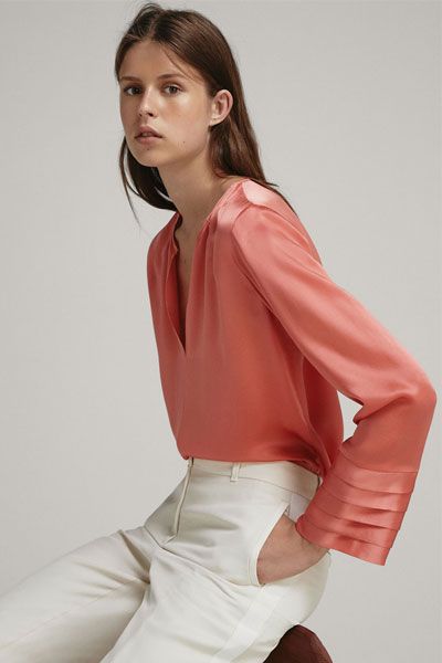 Silk Blouse from Massimo Dutti