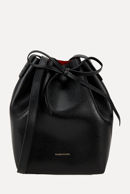 Mini Saffiano Leather Bucket Bag from Mansur Gavriel