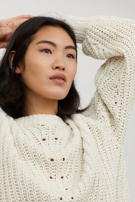 Knitted Chenille Jumper from H&M