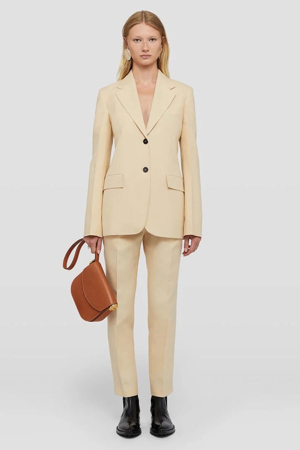 Techno Gabardine Tailored Trousers
