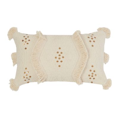 Shimla Sequin Cushion from Juniper