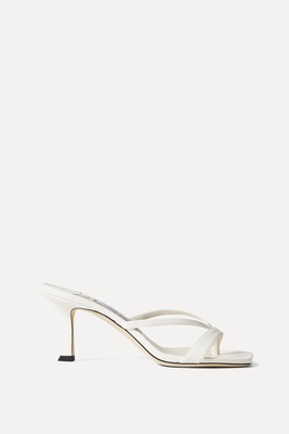 Maelie 70 Leather Thong Mules from Jimmy Choo
