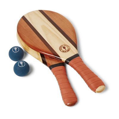 Wooden Beach Bat And Ball Set from Trescobol Carioca