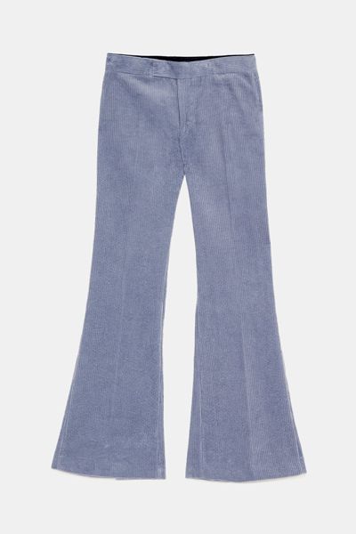 Flared Corduroy Trousers from Zara