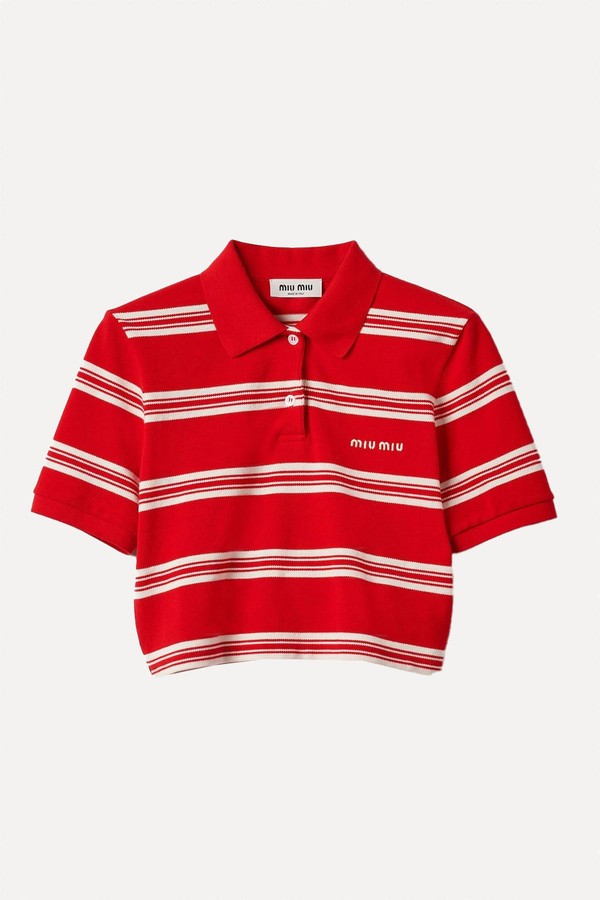 Cotton Piqué Polo Shirt