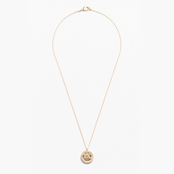 Bee Embossed Pendant Necklace from & Other Stories