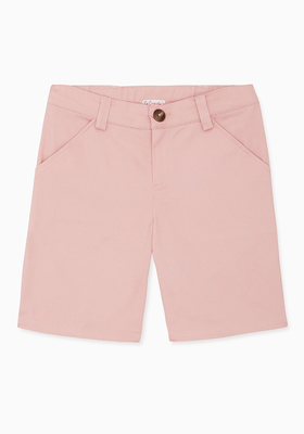 Light Pink Bocusi Boy Bermuda Shorts from La Coqueta