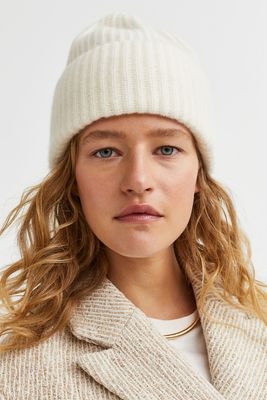Rib-Knit Cashmere Hat, £32 (was £39.99) | H&M