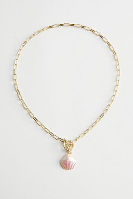 Shell Pendant Chain Link Necklace from & Other Stories