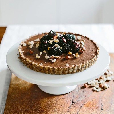 Vegan Mocha Mousse Cake