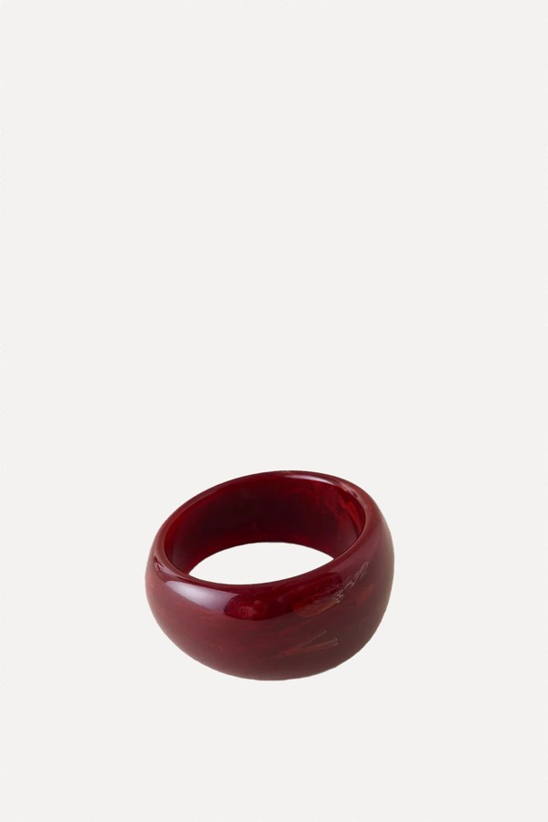 Resin Statement Bangle Bracelet from Anthropologie
