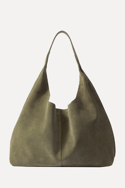 Large Suede Tote from & Other Stories