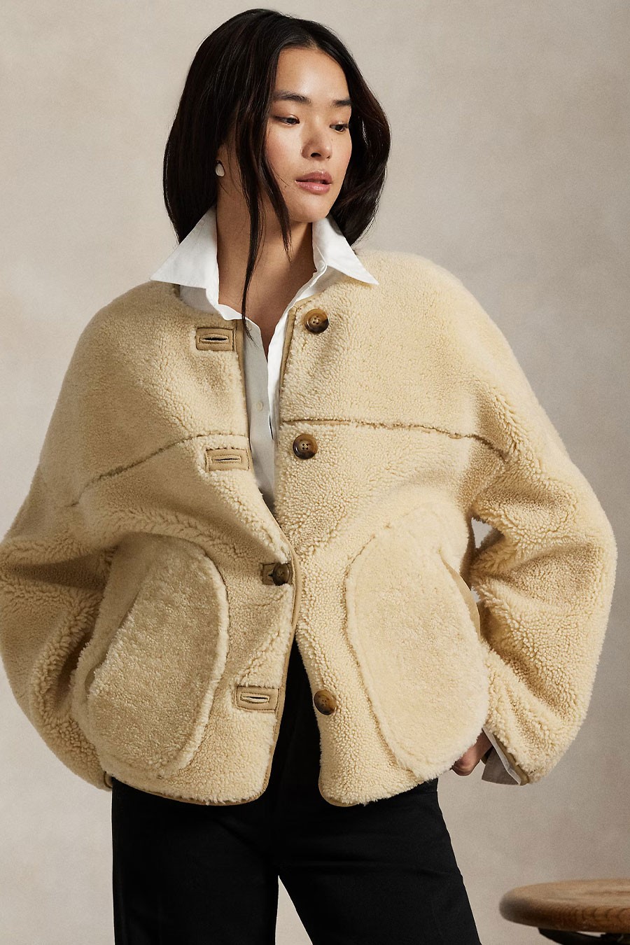 Reversible Shearling Liner Jacket from Polo Ralph Lauren